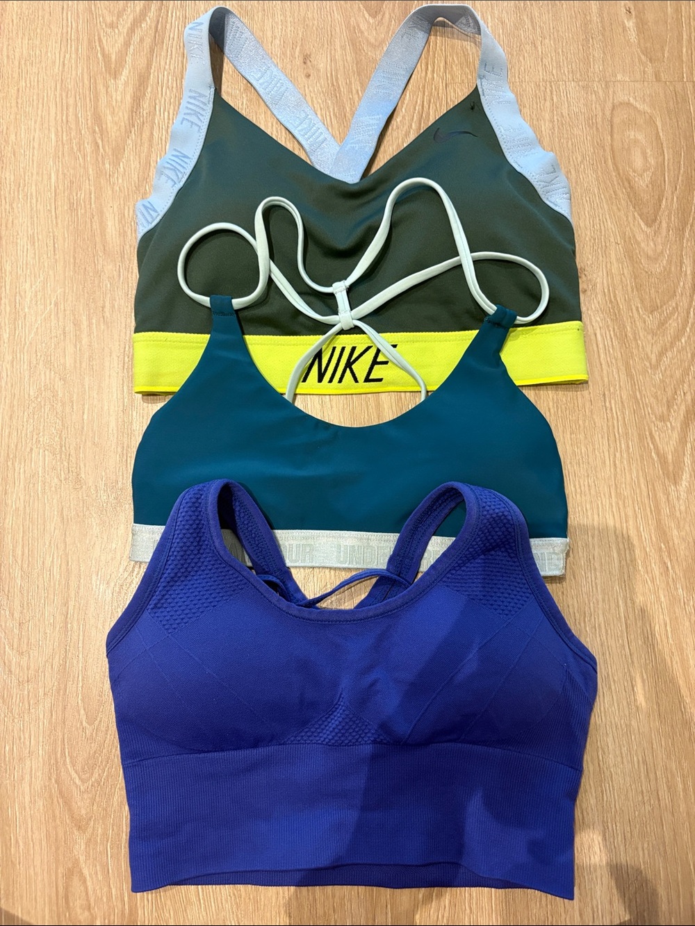 Multiple sports bras